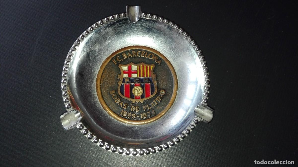 Cendriers: CENICERO F.C. BARCELONA BODAS DE PLATINO