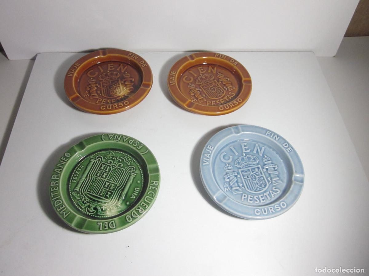 Ceniceros: CENICEROS CON FORMA DE MONEDA DE 100 PESETAS - Foto 1