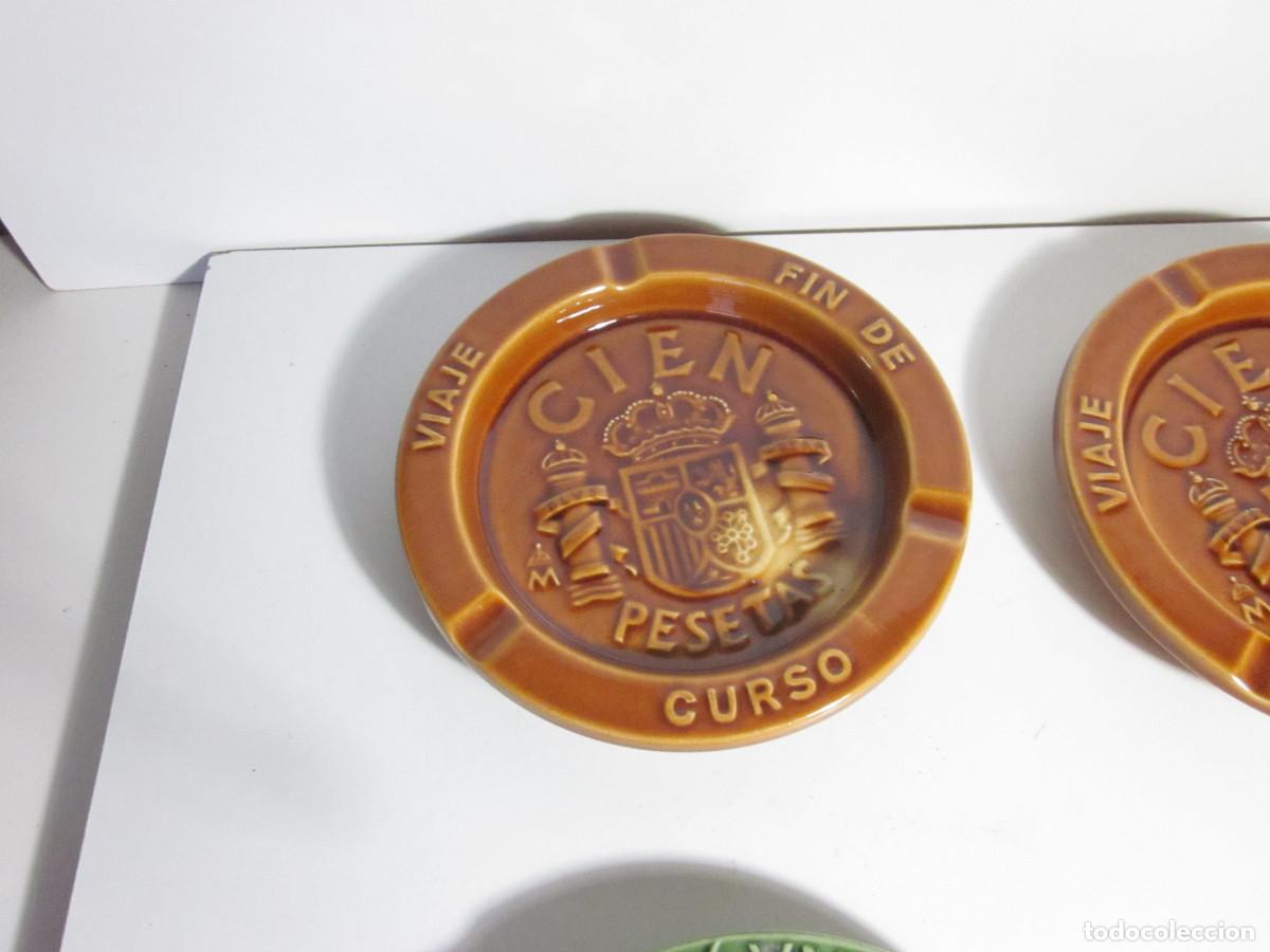 Ceniceros: CENICEROS CON FORMA DE MONEDA DE 100 PESETAS - Foto 3