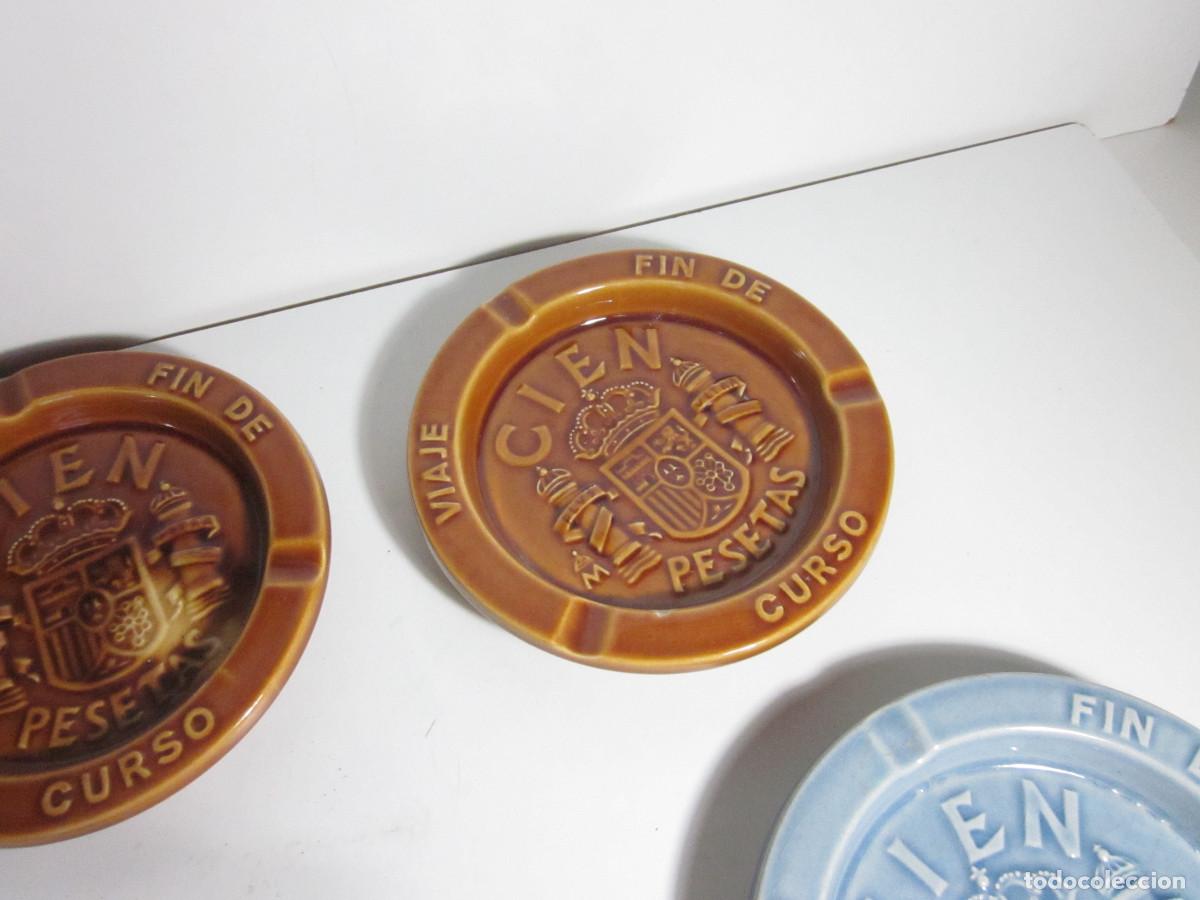 Ceniceros: CENICEROS CON FORMA DE MONEDA DE 100 PESETAS - Foto 4