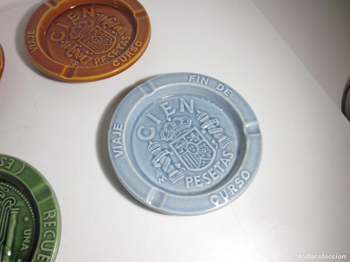 Ceniceros: CENICEROS CON FORMA DE MONEDA DE 100 PESETAS - Foto 5