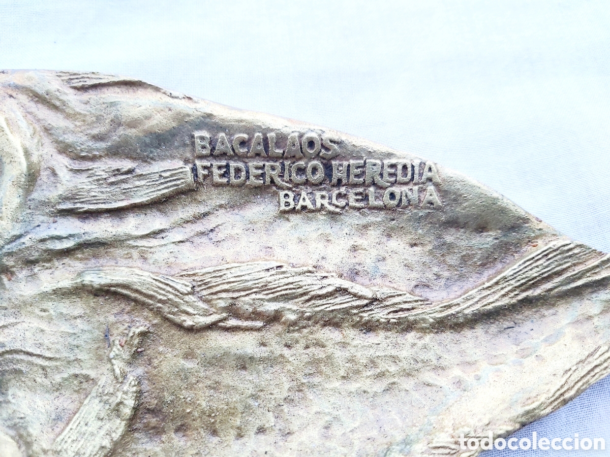 Ashtrays: Cenicero bacalao barcelona