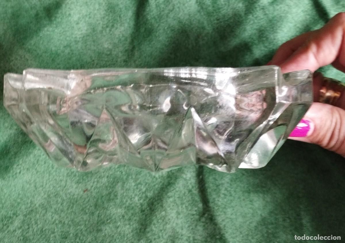 Ceniceros: Cenicero vintage de cristal tallado - Foto 2