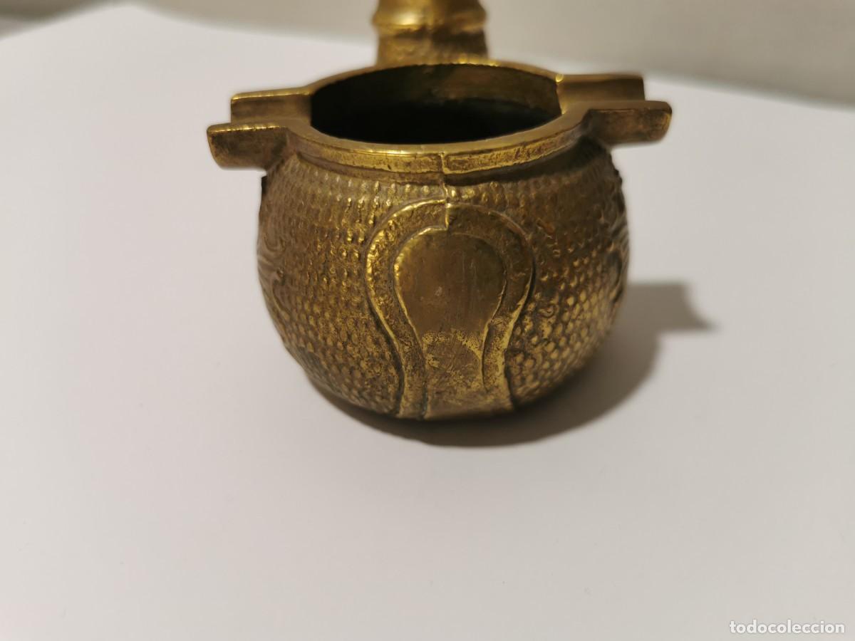Ceniceros: CENICERO PIPA DE LAT&Oacute;N - Foto 3