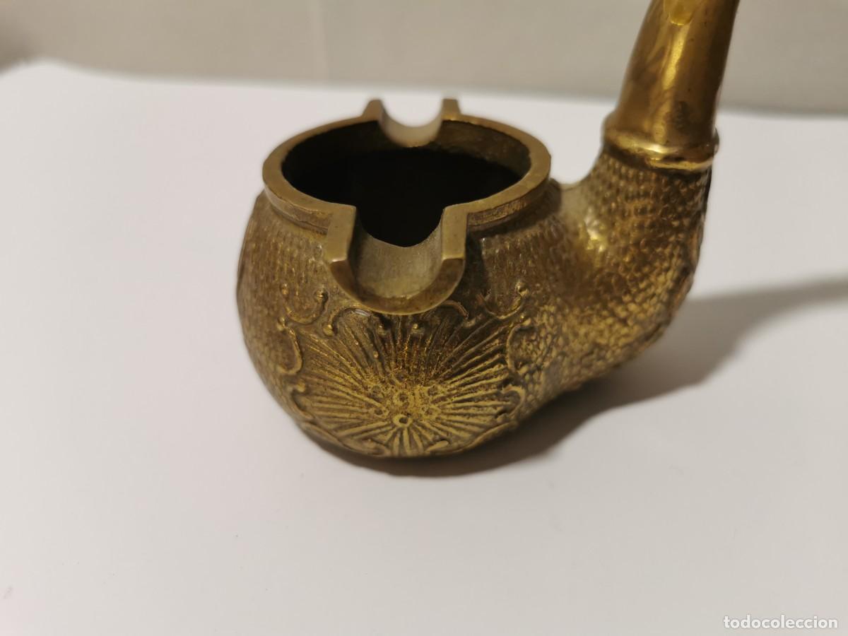 Ceniceros: CENICERO PIPA DE LAT&Oacute;N - Foto 4