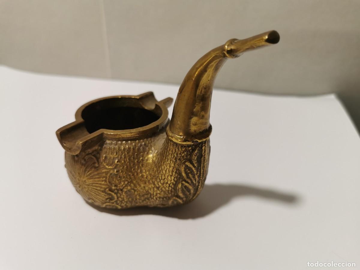 Ceniceros: CENICERO PIPA DE LAT&Oacute;N - Foto 5