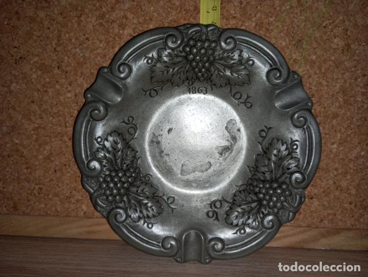 Cendriers: Antiguisimo cenicero made in Portugal esta&ntilde;o 1863 con sello
