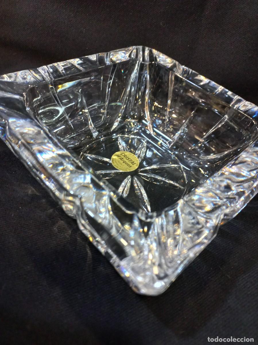 Ceniceros: CENICERO cristal &uml;D&acute;ARQUES&uml; 14cm - Foto 1