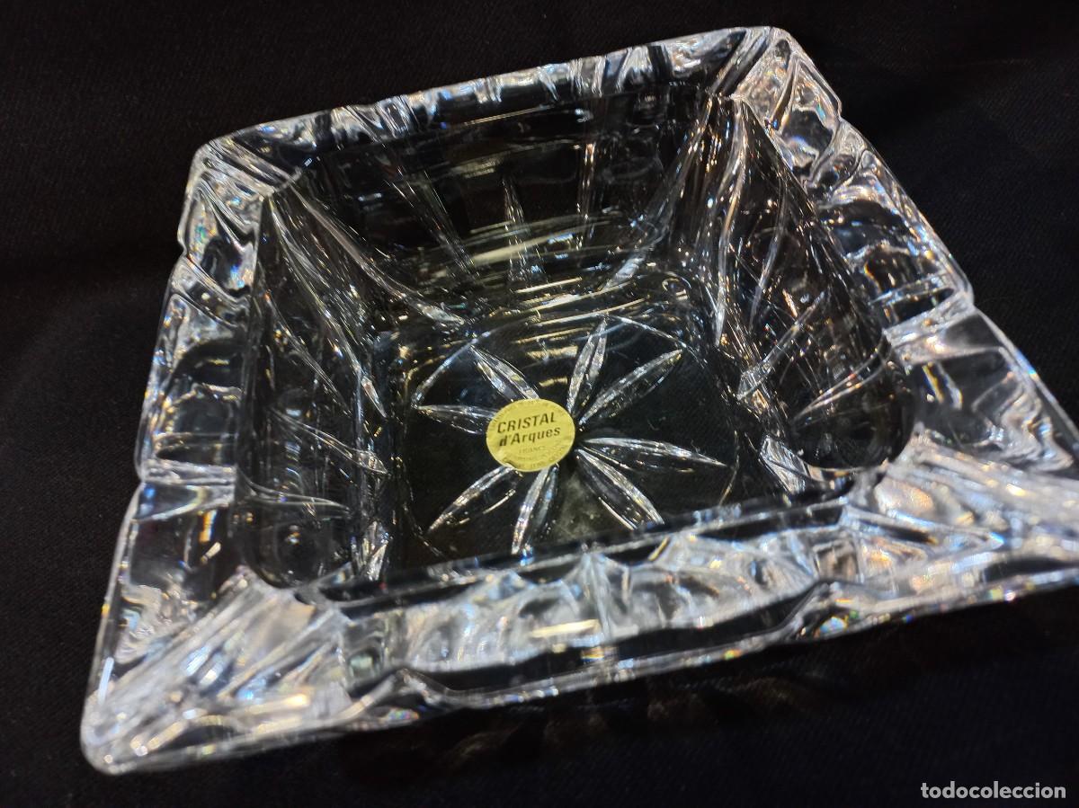 Ceniceros: CENICERO cristal &uml;D&acute;ARQUES&uml; 14cm - Foto 8