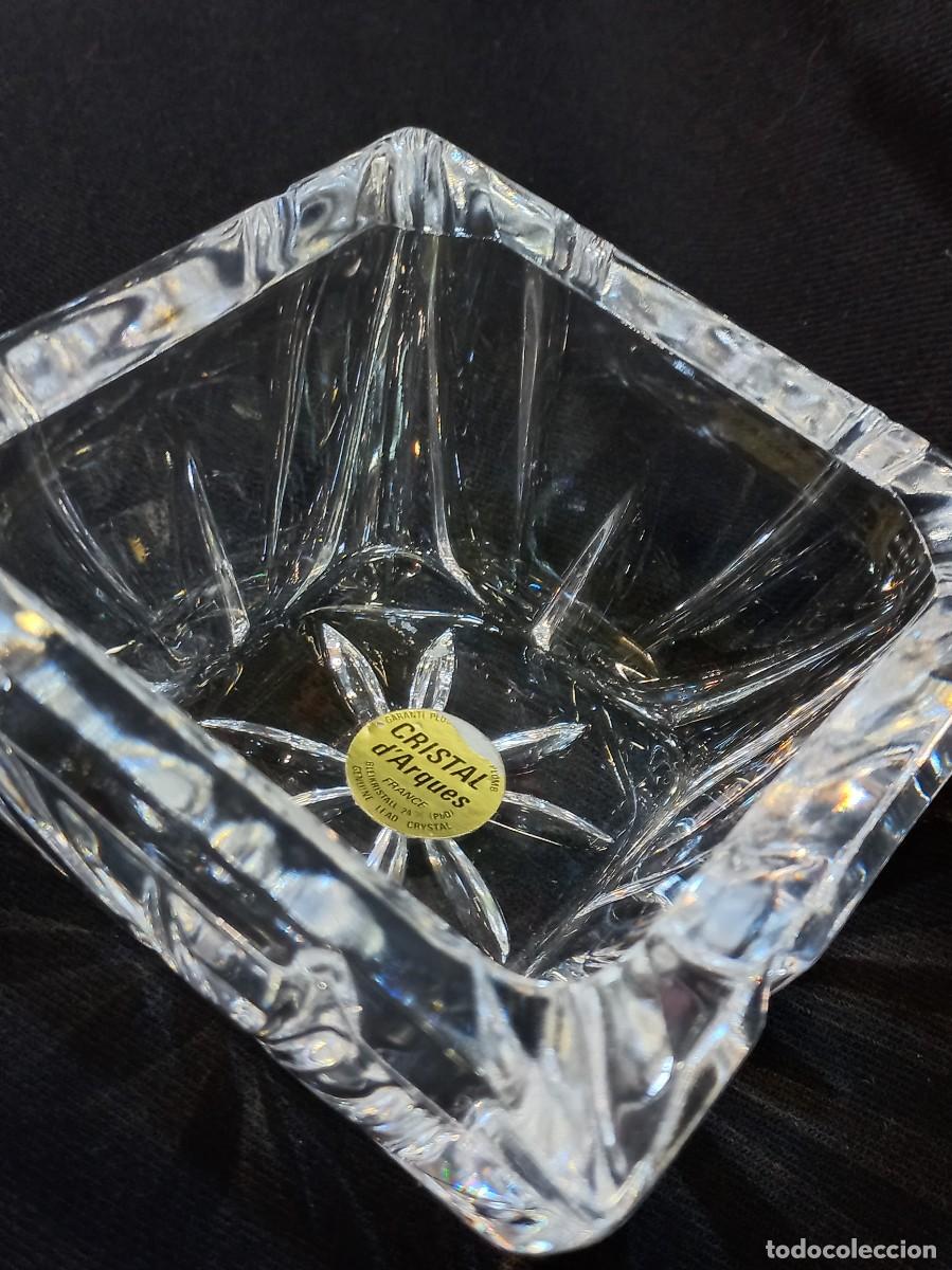 Ceniceros: CENICERO cristal &uml;D&acute;ARQUES&uml; 10cm - Foto 4