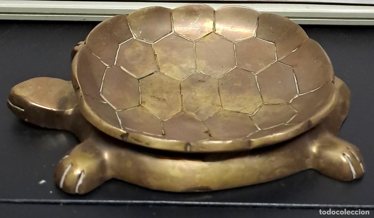 Aschenbecher: CENICERO DE METAL EN FORMA DE TORTUGA. CENICERO-180