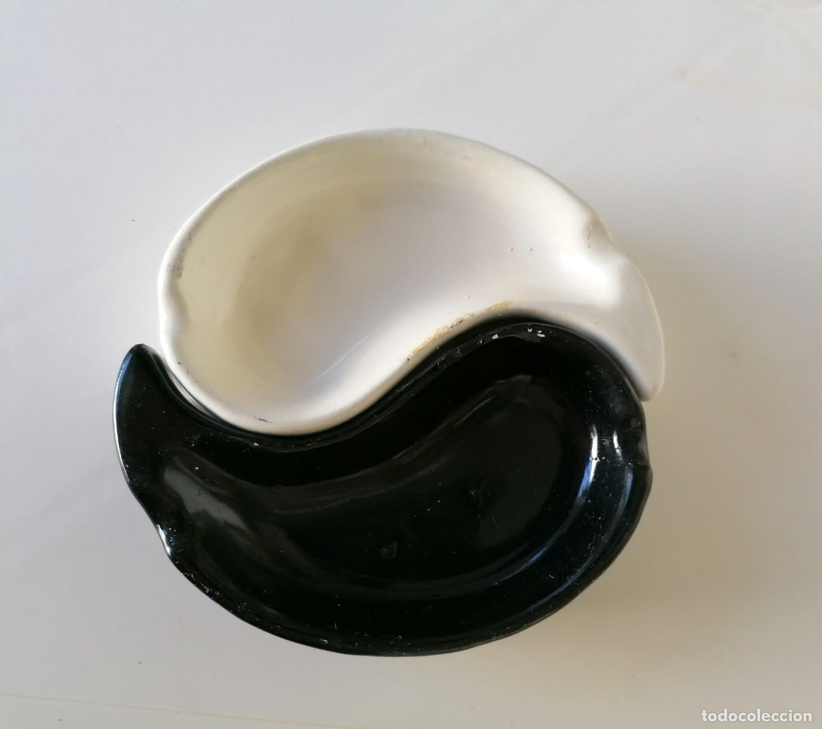 Ceniceros: Ceniceros ying yang, vintage - Foto 4