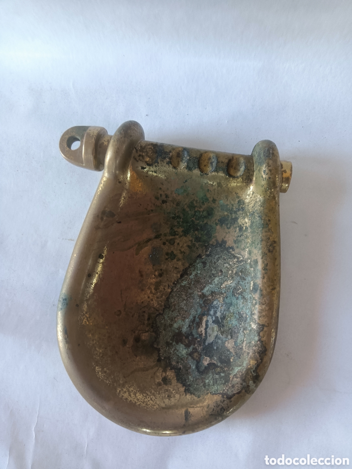 Ceniceros: Antiguo cenicero de bronce - Foto 2