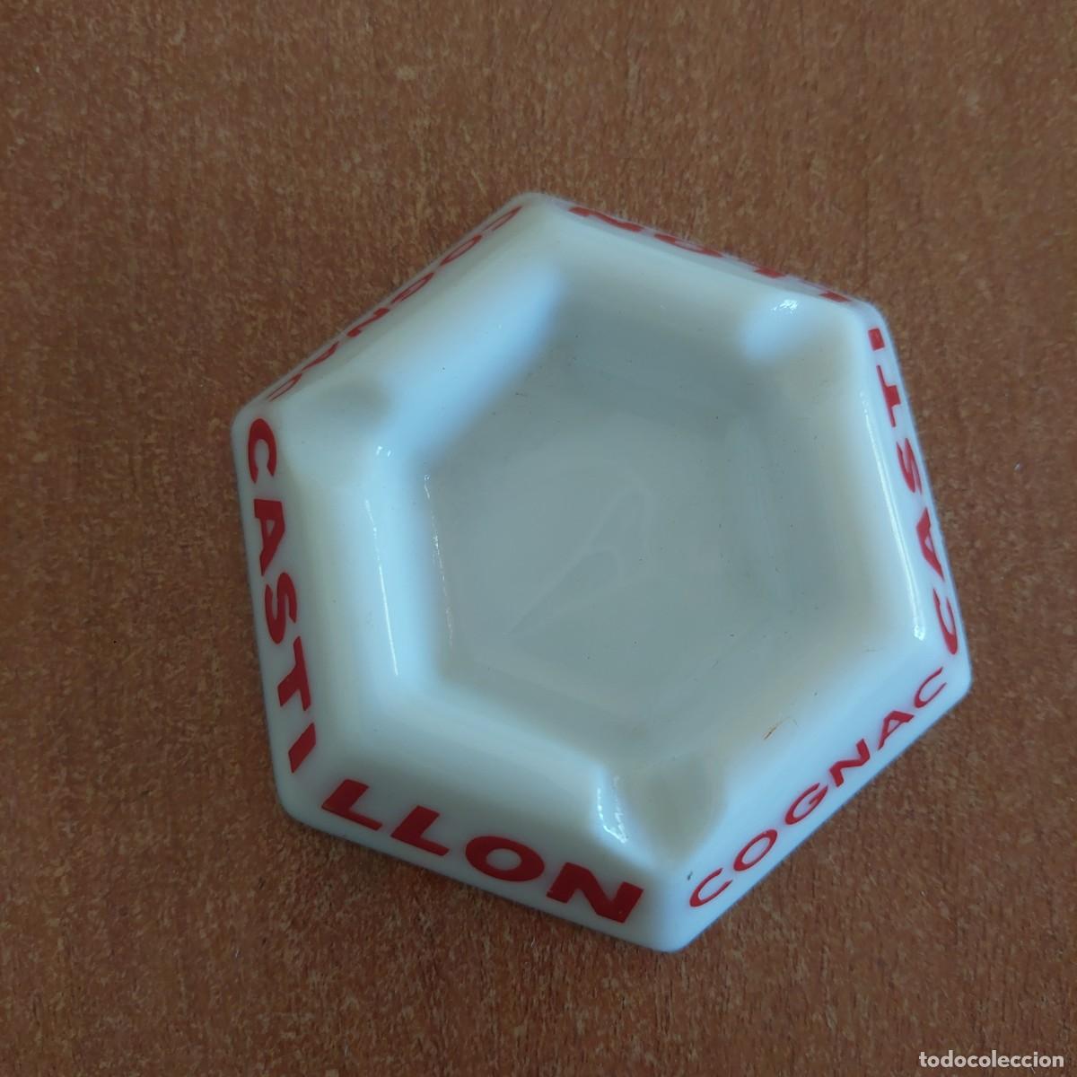 Ceniceros: Cenicero Cognac castillon opalina - Foto 2