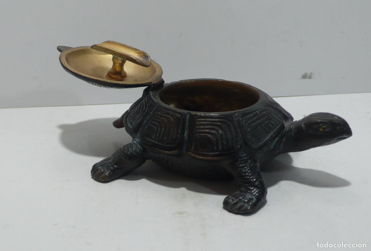 Ceniceros: CENICERO EN FORMA DE TORTUGA - Foto 3