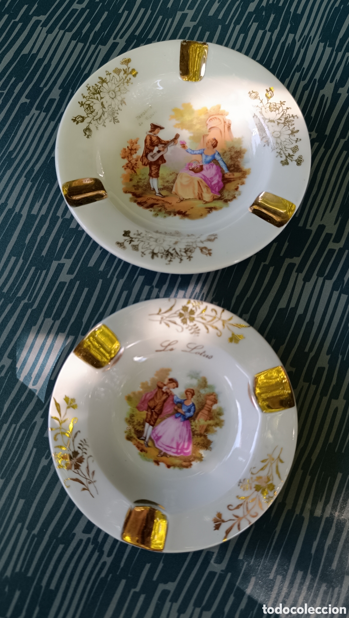 Cendriers: Ceniceros de porcelana Limoges