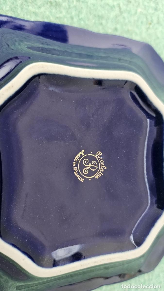 Ceniceros: cenicero pintado con oro - Foto 3