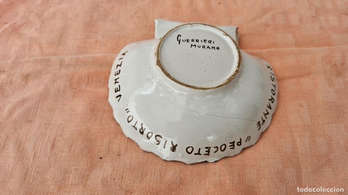 Ceniceros: cenicero de concha dibujado - Foto 3