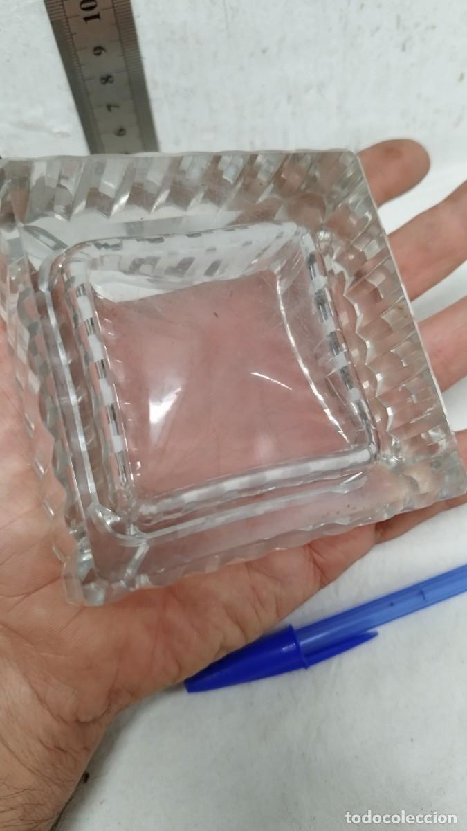 Ceniceros: Antiguo cenicero de cristal - Foto 3