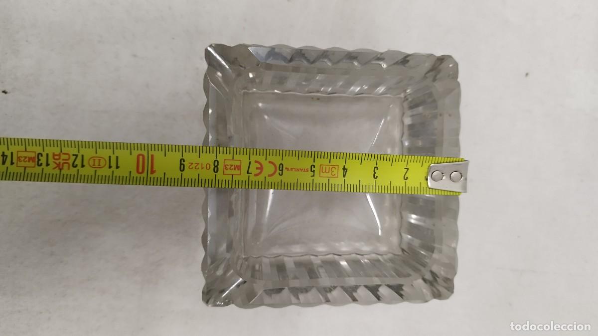 Ceniceros: Antiguo cenicero de cristal - Foto 4