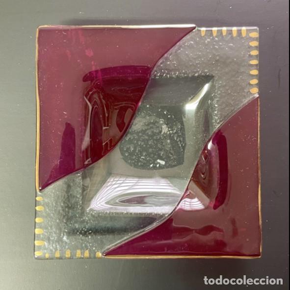 Ceniceros: Cenicero de vidrio (FUSING) 11x11 cm - Foto 1