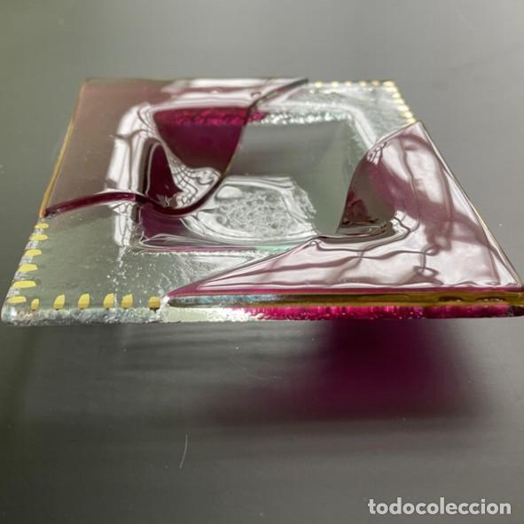 Ceniceros: Cenicero de vidrio (FUSING) 11x11 cm - Foto 2