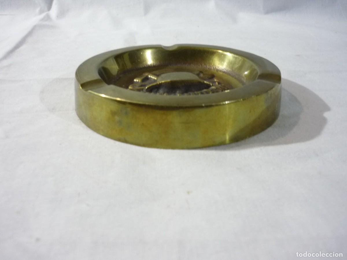 Ceniceros: Cenicero de bronce macizo Bomberos - Foto 4