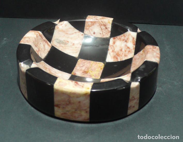 Ceniceros: CENICERO EN MARMOL DOS COLORES - Foto 1