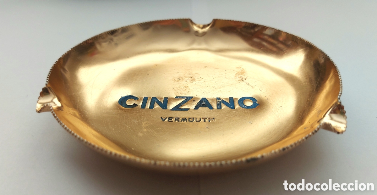 Ceniceros: Antiguo cenicero de Cinzano - Foto 3