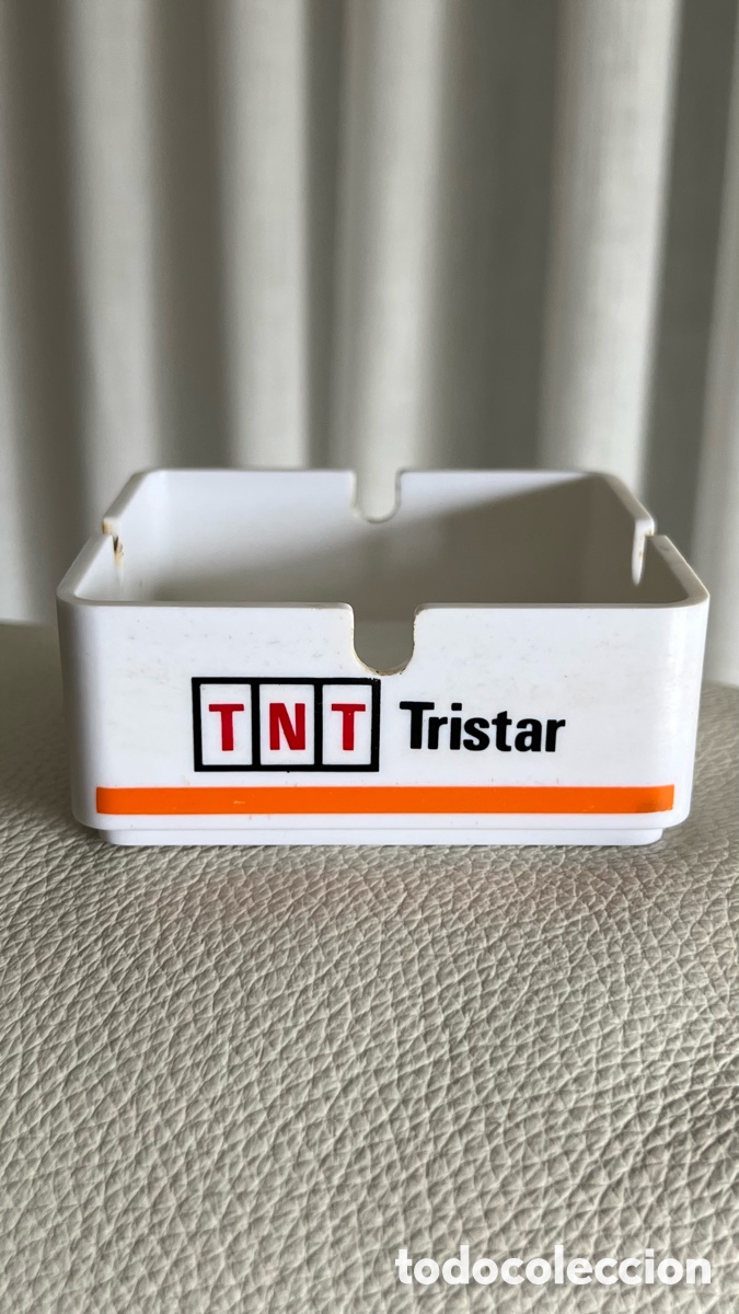 Ashtrays: ANTIGUO CENICERO TNT TRISTAR MUY RARO