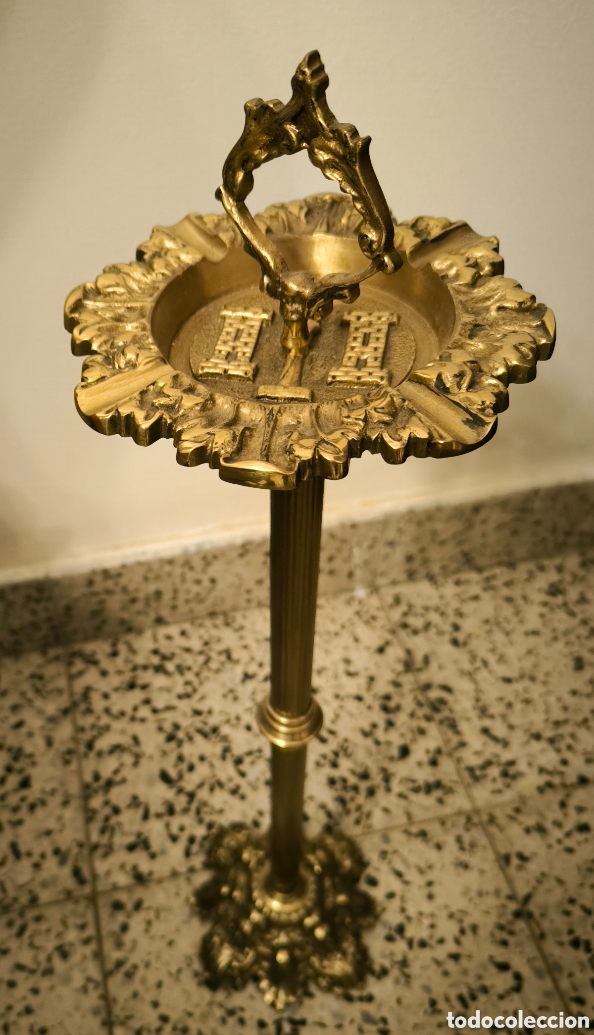 Ceniceros: Cenicero de pie antiguo - Foto 1