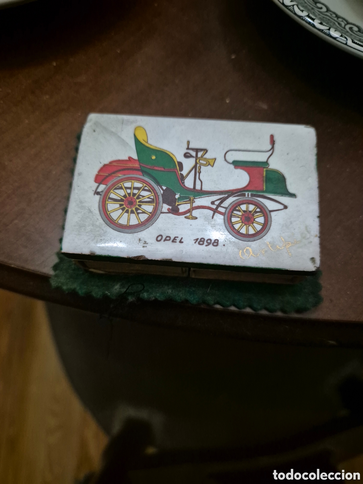 Cendriers: Caja cerillas antiguo