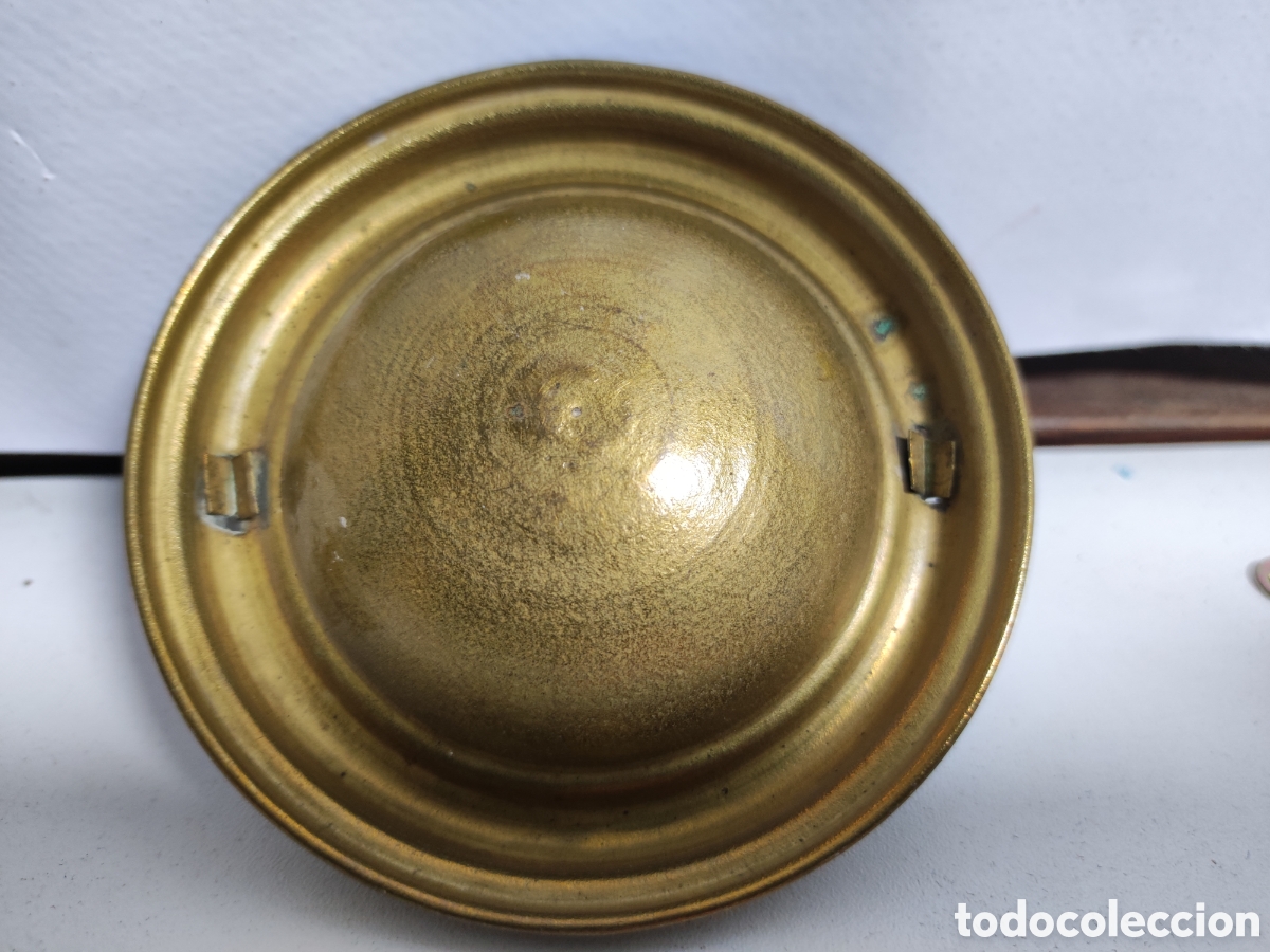 Ceniceros: Brasero lat&oacute;n peque&ntilde;o - Foto 2