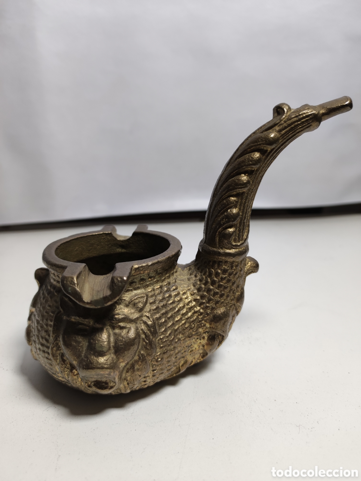 Ceniceros: Cenicero lat&oacute;n forma de pipa - Foto 3