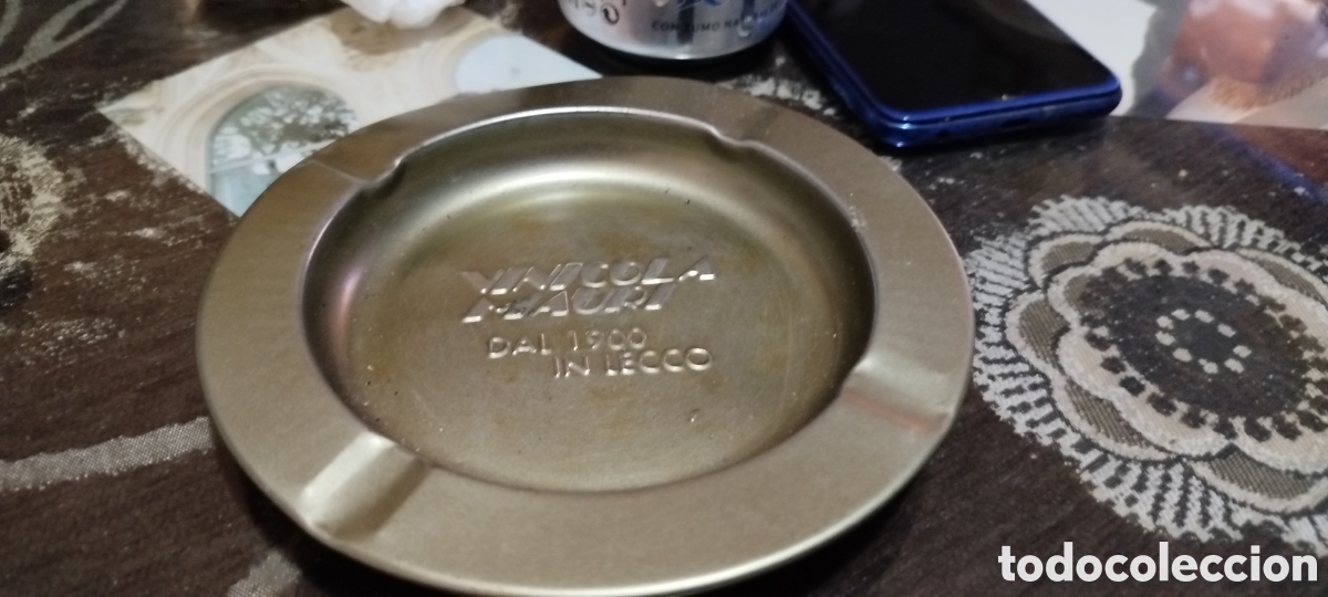 Ashtrays: Sinecero vintage de el a&ntilde;o 1960 de vin&iacute;cola Mauri in lecco
