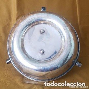 Ceniceros: Cenicero alpaca ba&ntilde;ado en plata. - Foto 3