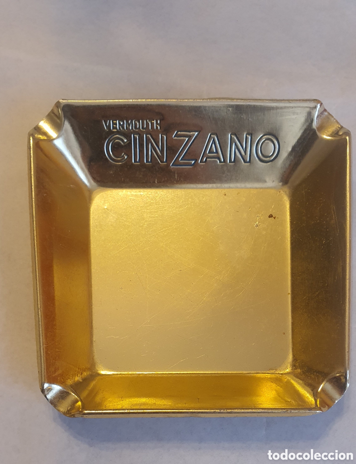 Cendriers: ntiguo cenicero de vermout Cinzano a&ntilde;os 60