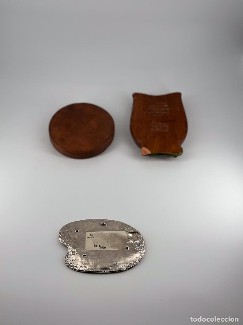 Ceniceros: LOTE DE 3 CENICEROS DE DISTINTOS MATERIALES - Foto 3