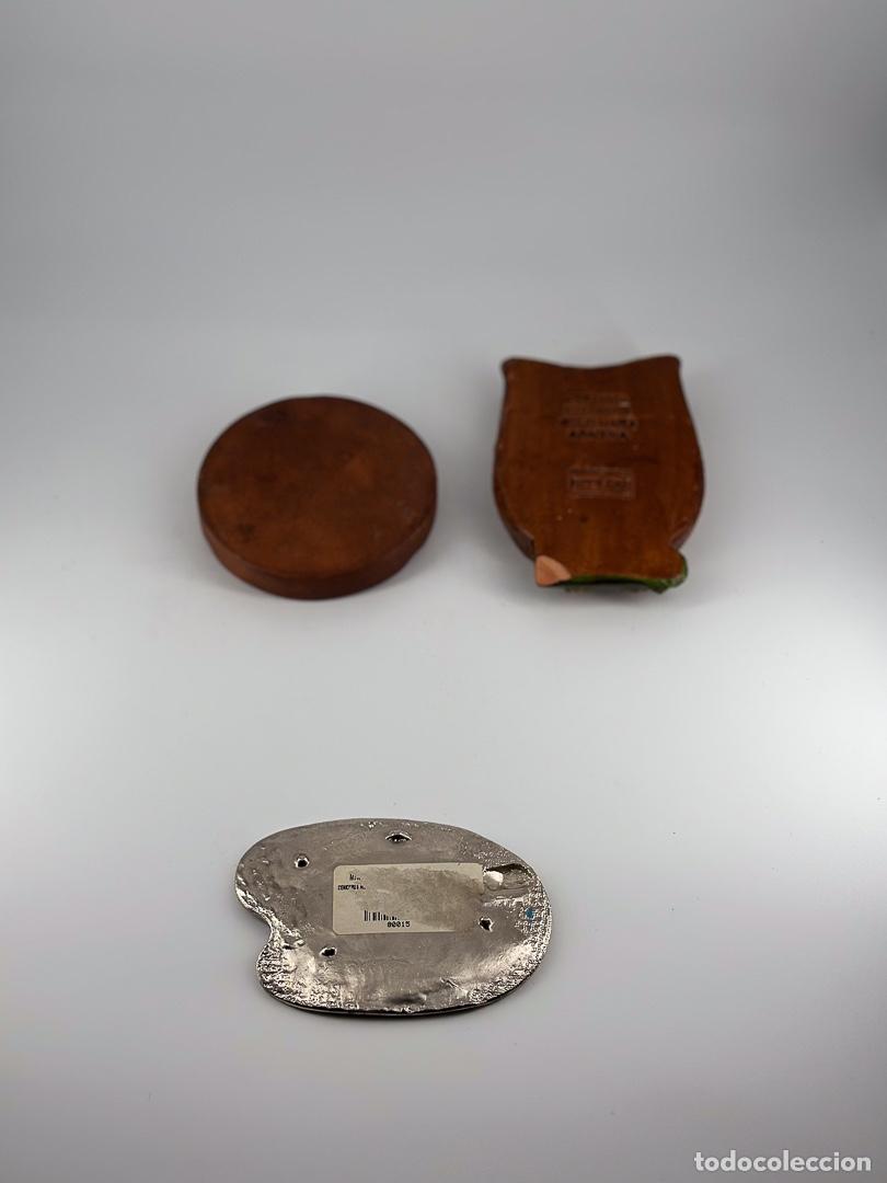 Ceniceros: LOTE DE 3 CENICEROS DE DISTINTOS MATERIALES - Foto 4