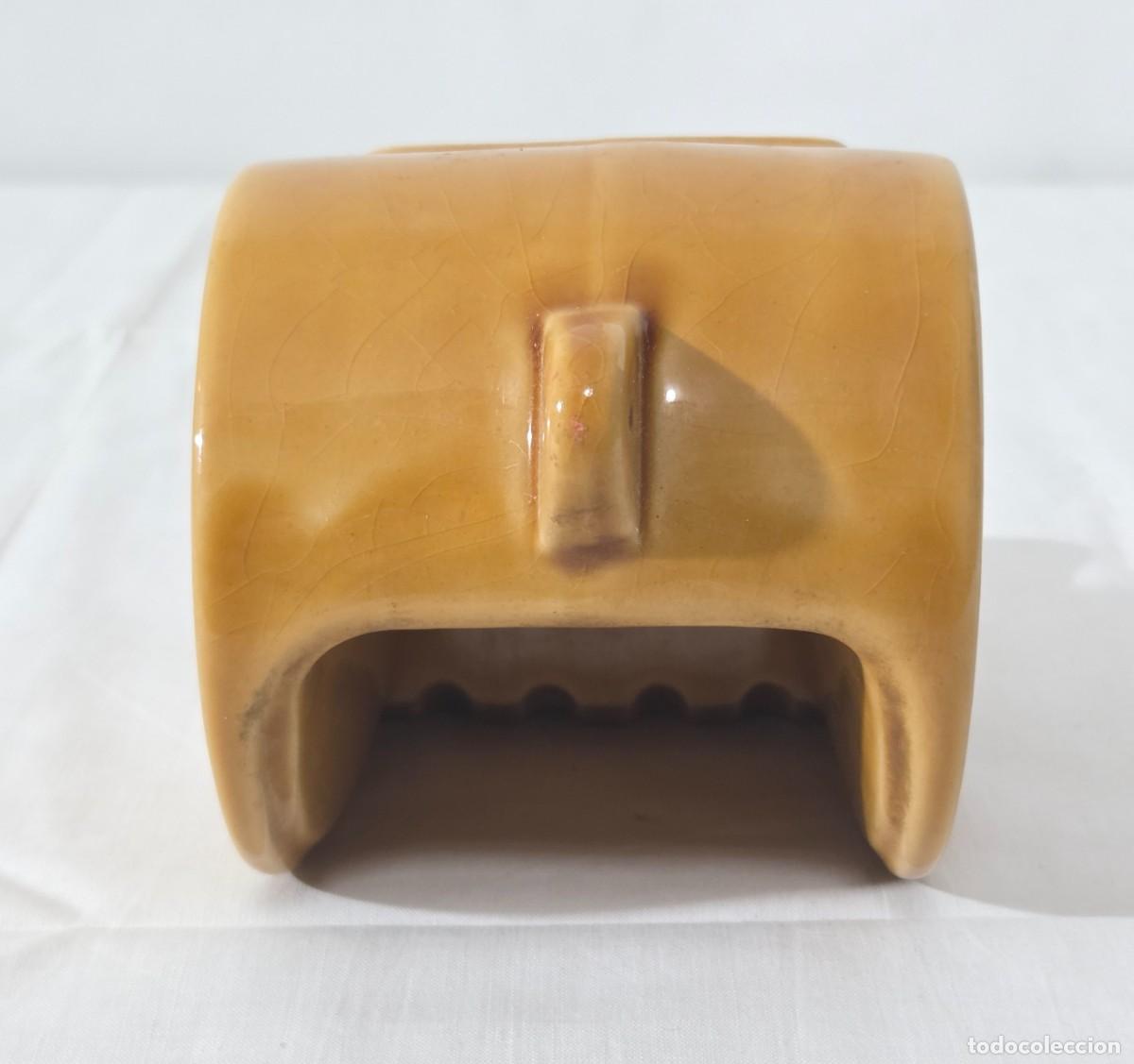 Ceniceros: Cenicero de ceramica en forma de silbato - Foto 7