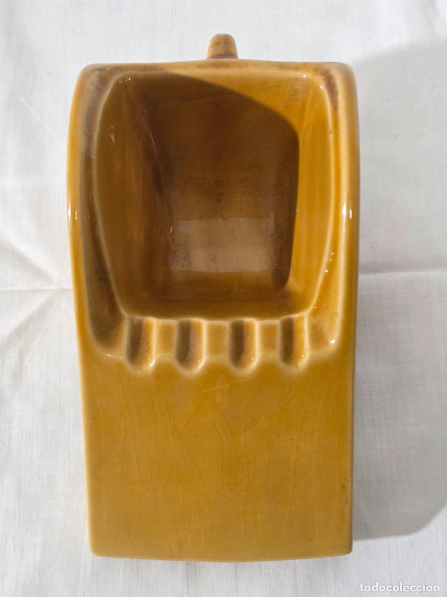 Ceniceros: Cenicero de ceramica en forma de silbato - Foto 8