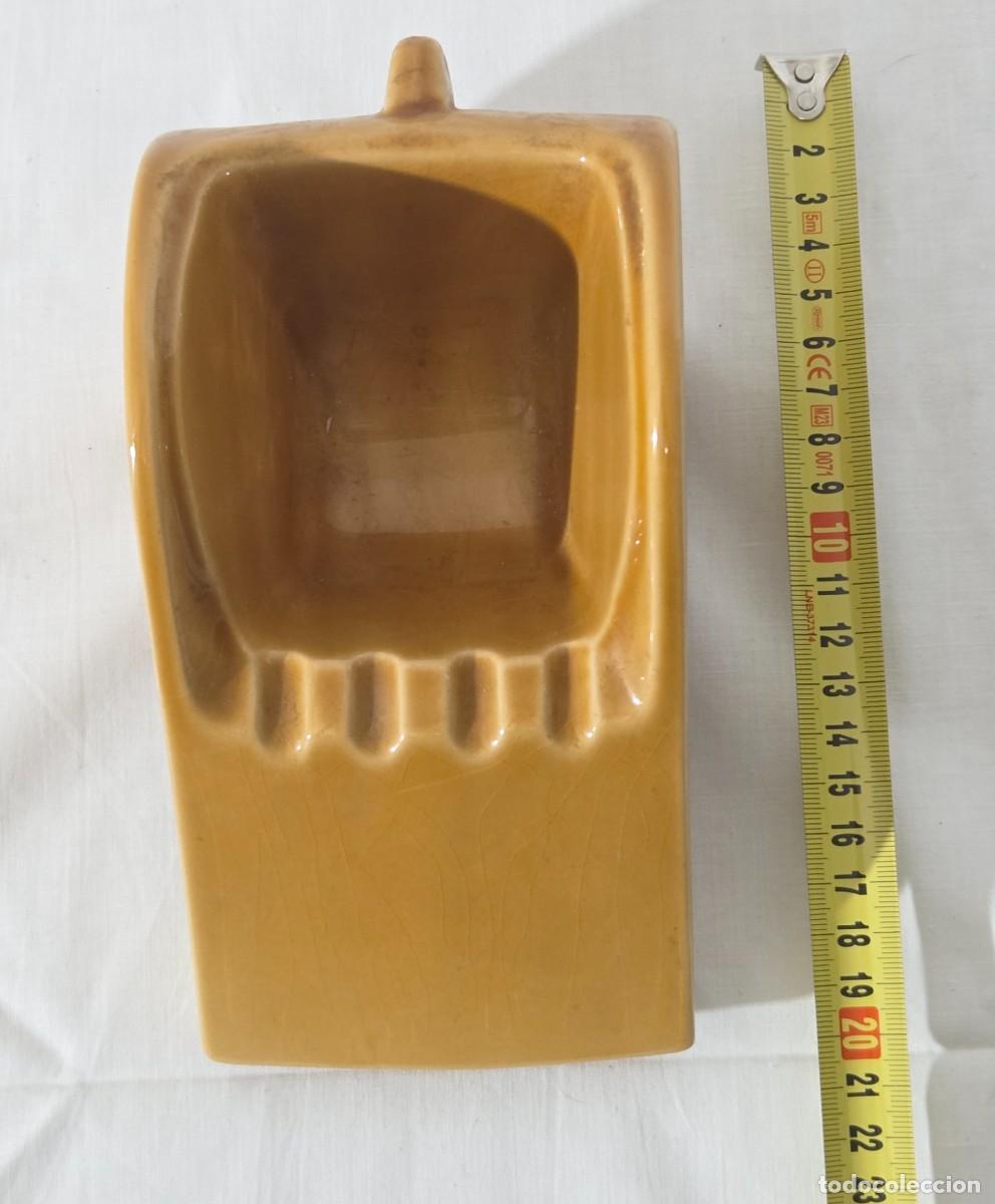 Ceniceros: Cenicero de ceramica en forma de silbato - Foto 9