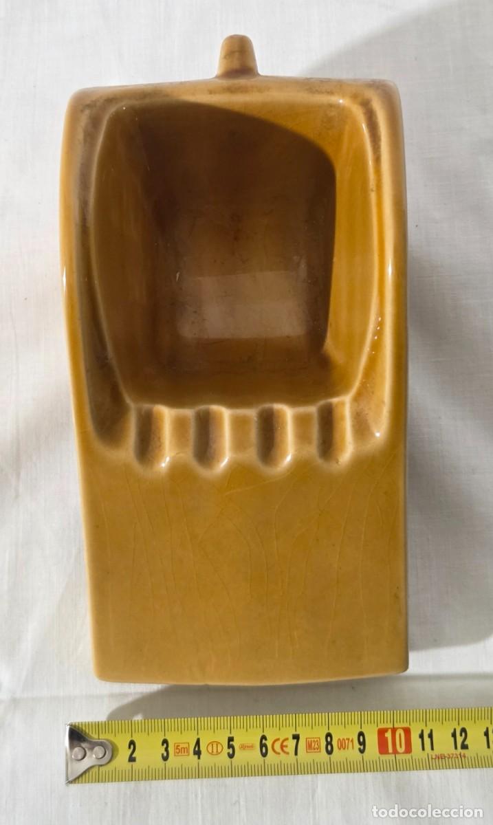 Ceniceros: Cenicero de ceramica en forma de silbato - Foto 10