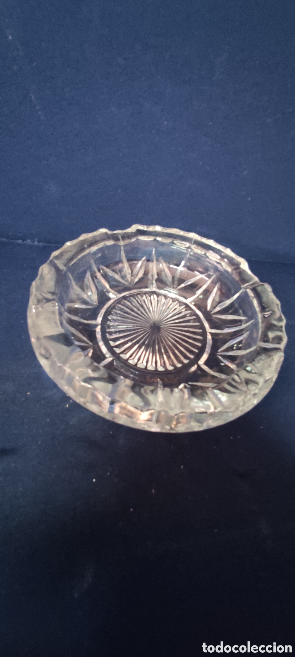 Ceniceros: Cenicero de cristal tallado - Foto 3