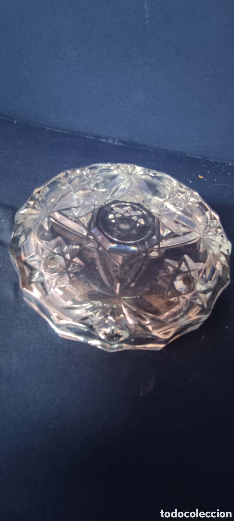 Ceniceros: Cenicero de cristal tallado - Foto 4