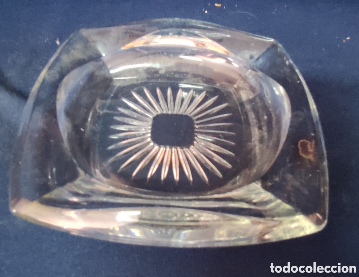 Cenicero de cristal de roca