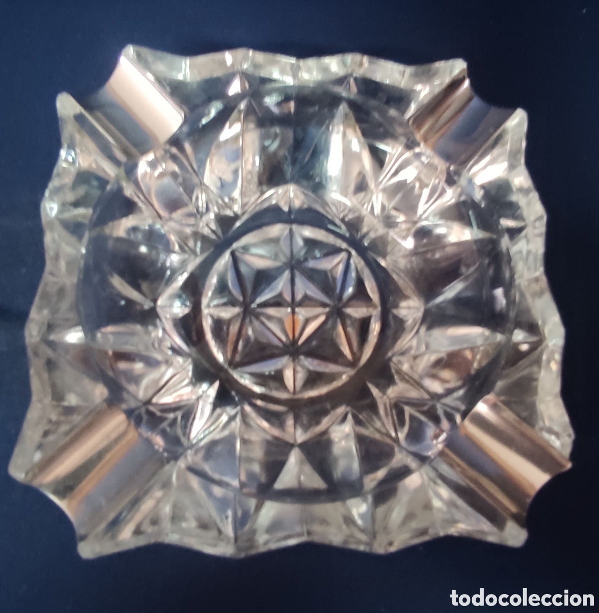 Cenicero de cristal de roca