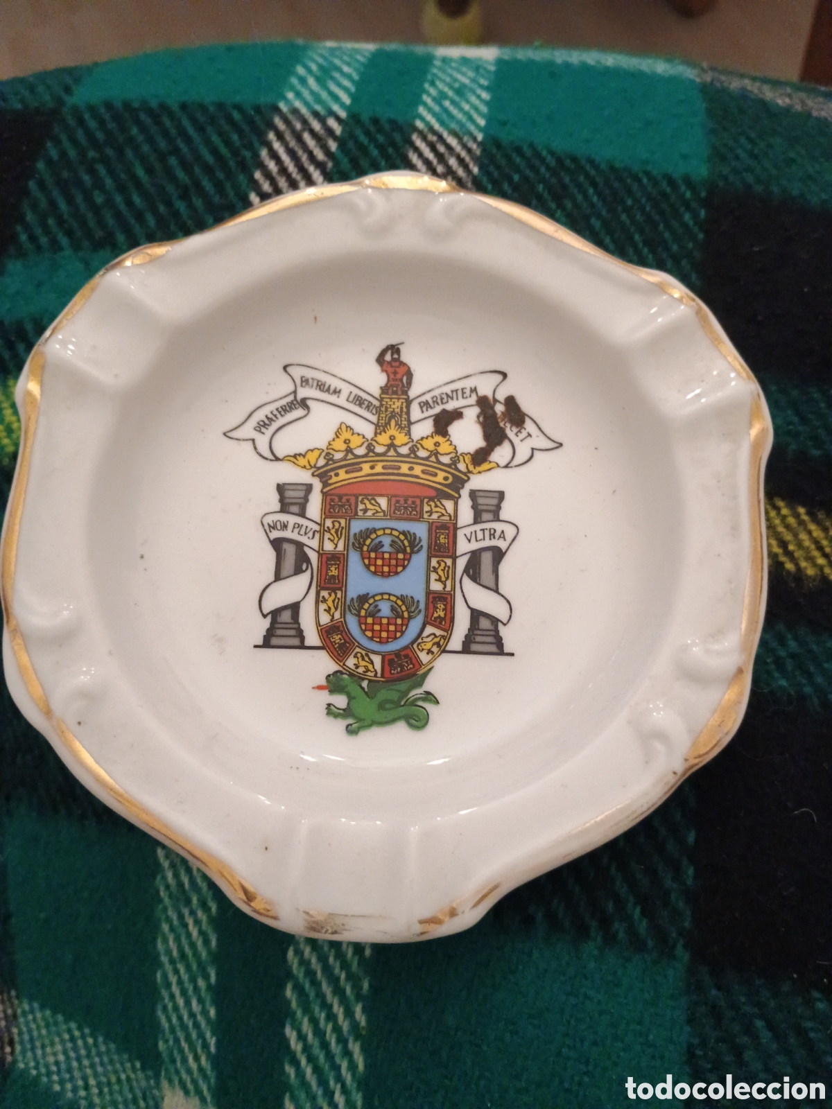 Ashtrays: CENICERO RECUERDO MELILLA