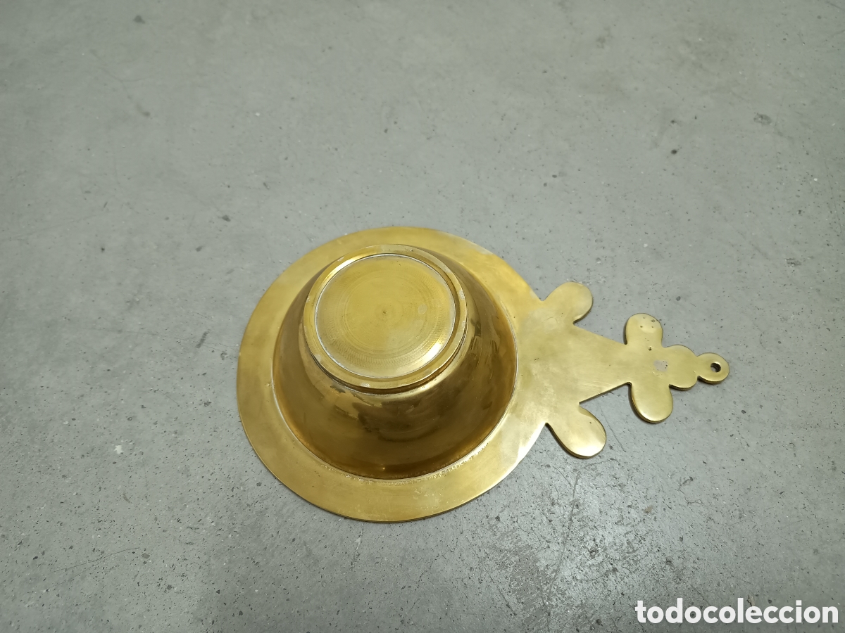 Ceniceros: CENICERO, ESCUDILLA EN BRONCE - Foto 2