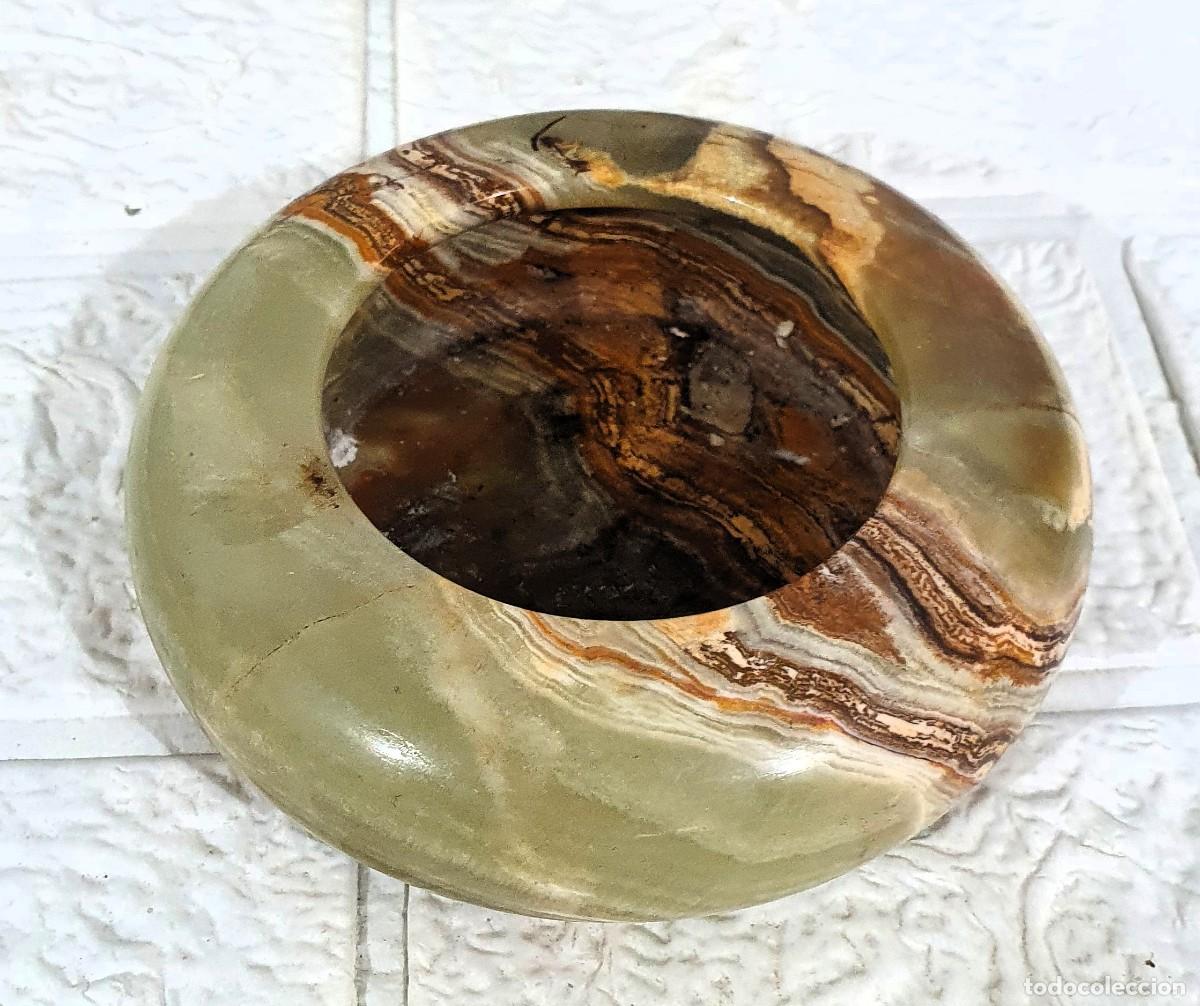 Ceniceros: Cenicero en m&aacute;rmol de onix - Foto 1